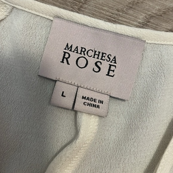 Marchesa Rose Ribbon Cut Out Cami (L) - Picture 3 of 3